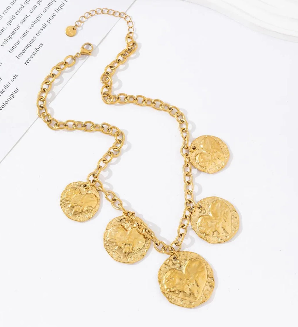 Collier en acier inoxydable LUNA