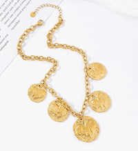 Collier en acier inoxydable LUNA