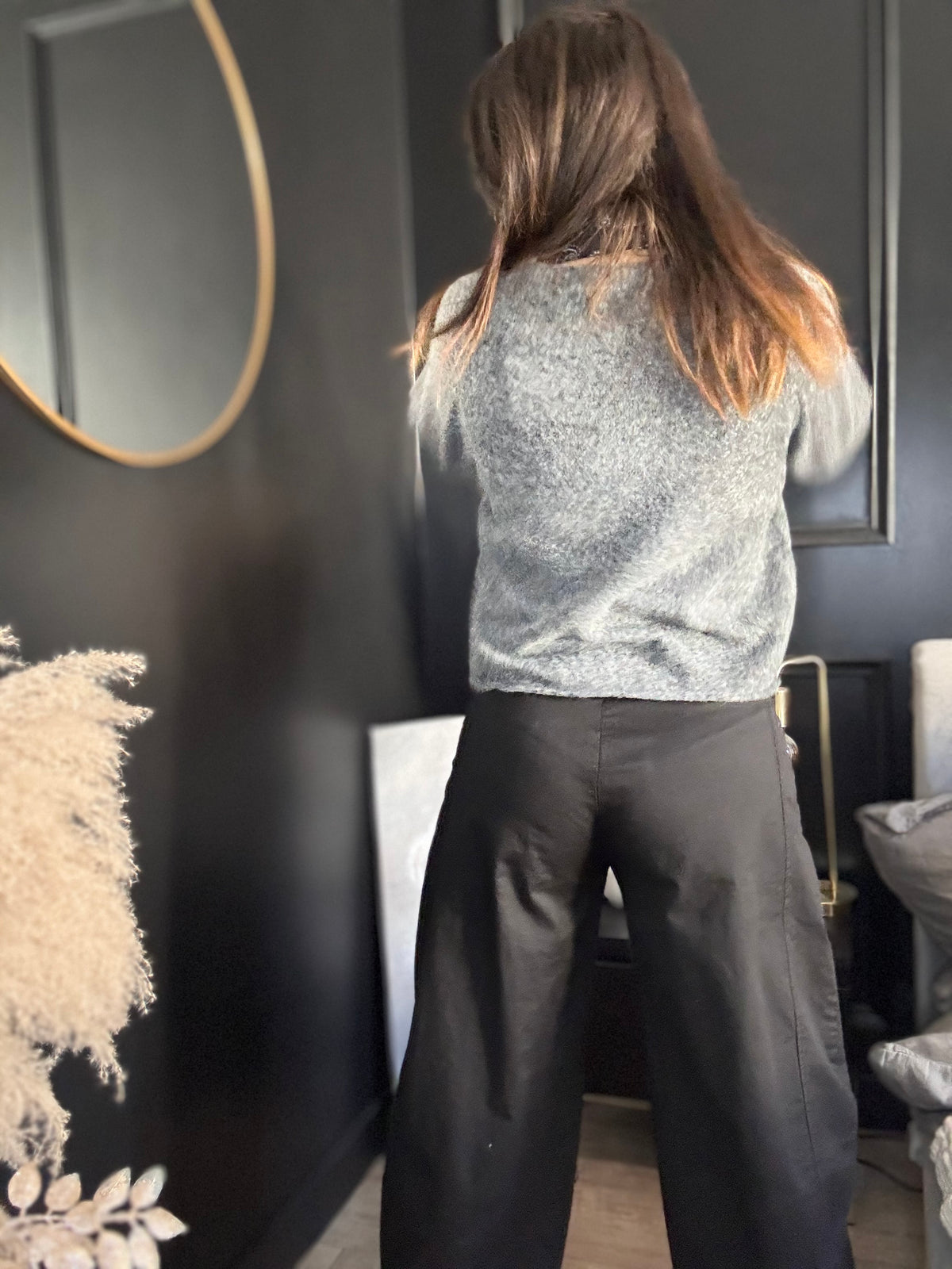 Pantalon noire MORGANE