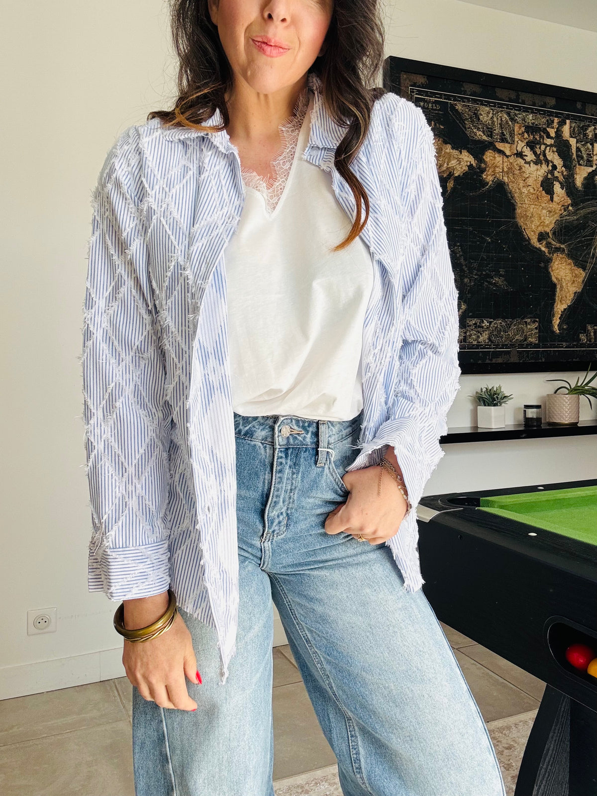 Chemise bleu ENZO