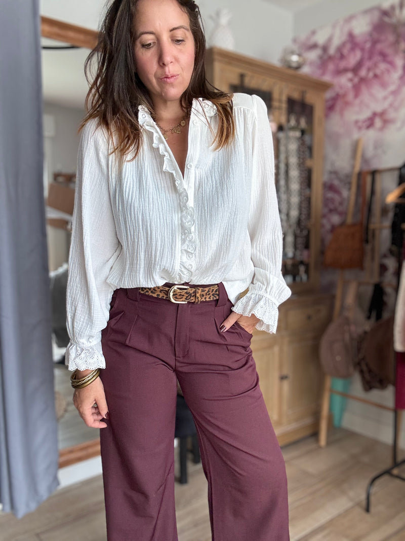 Blouse blanche PARKER