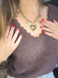 Collier Butinas en acier inoxydable