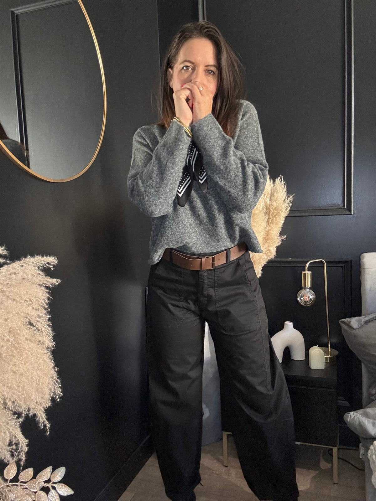 Pantalon noire MORGANE