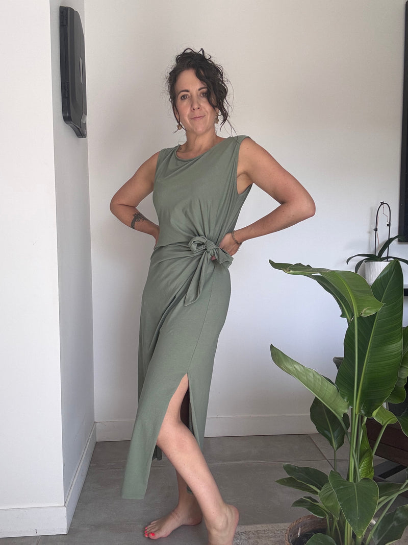 Robe kaki SAUVAGE