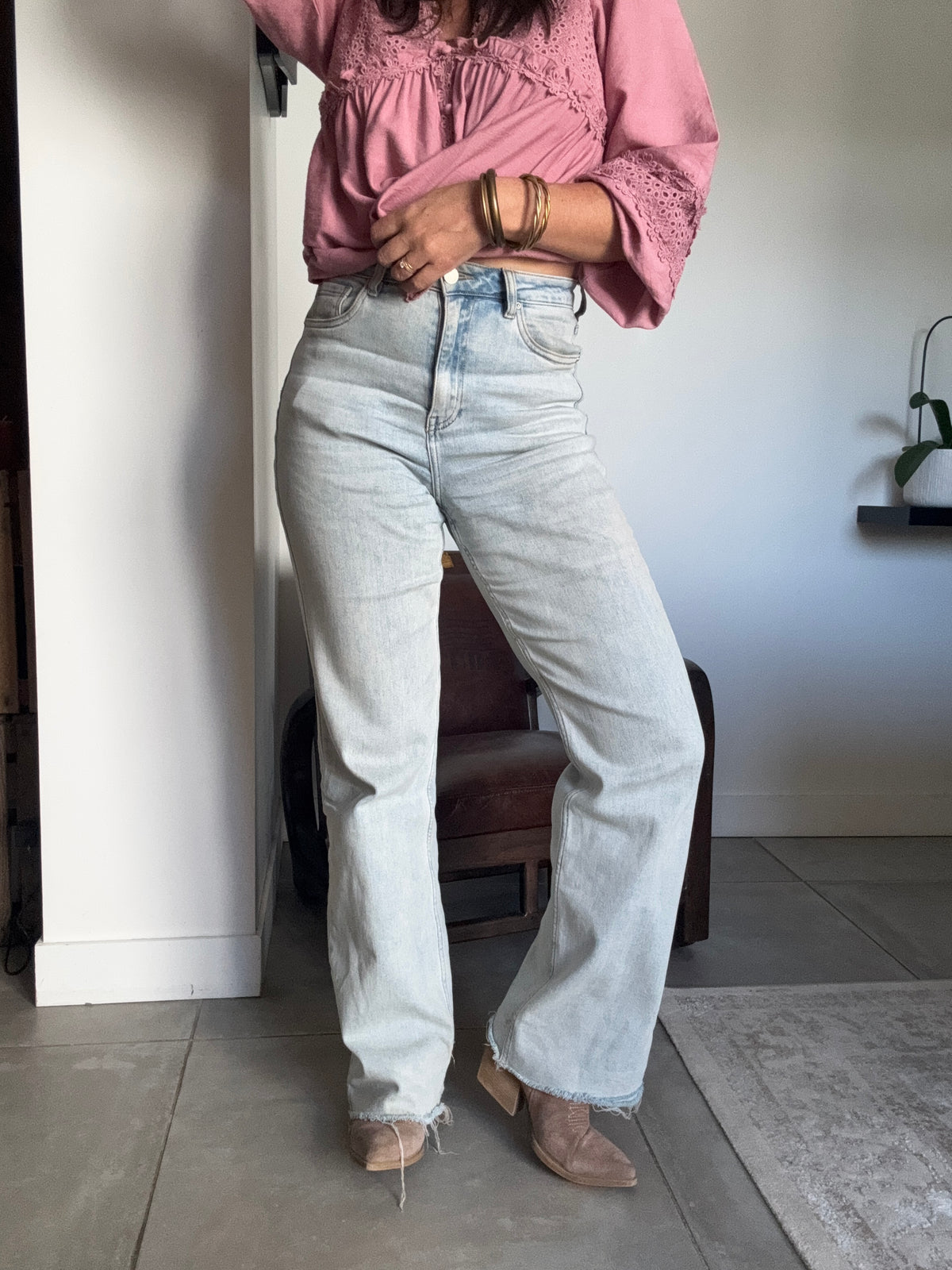 Jean wide legs