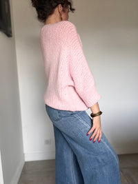 Pull pastel rose ANORA