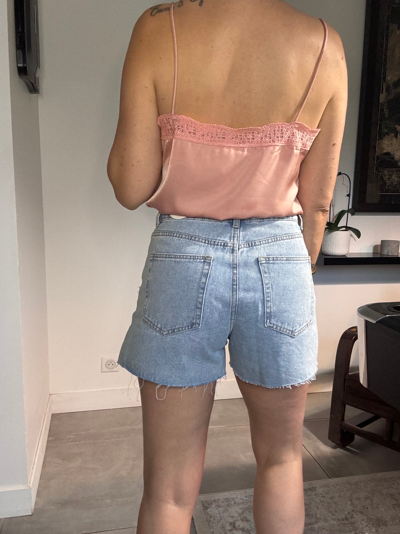 Top LILOU terracota effet nuisette