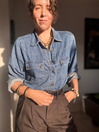 Chemise jean LUCAS