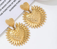 Boucle d'oreille  ADAM en acier inoxydable