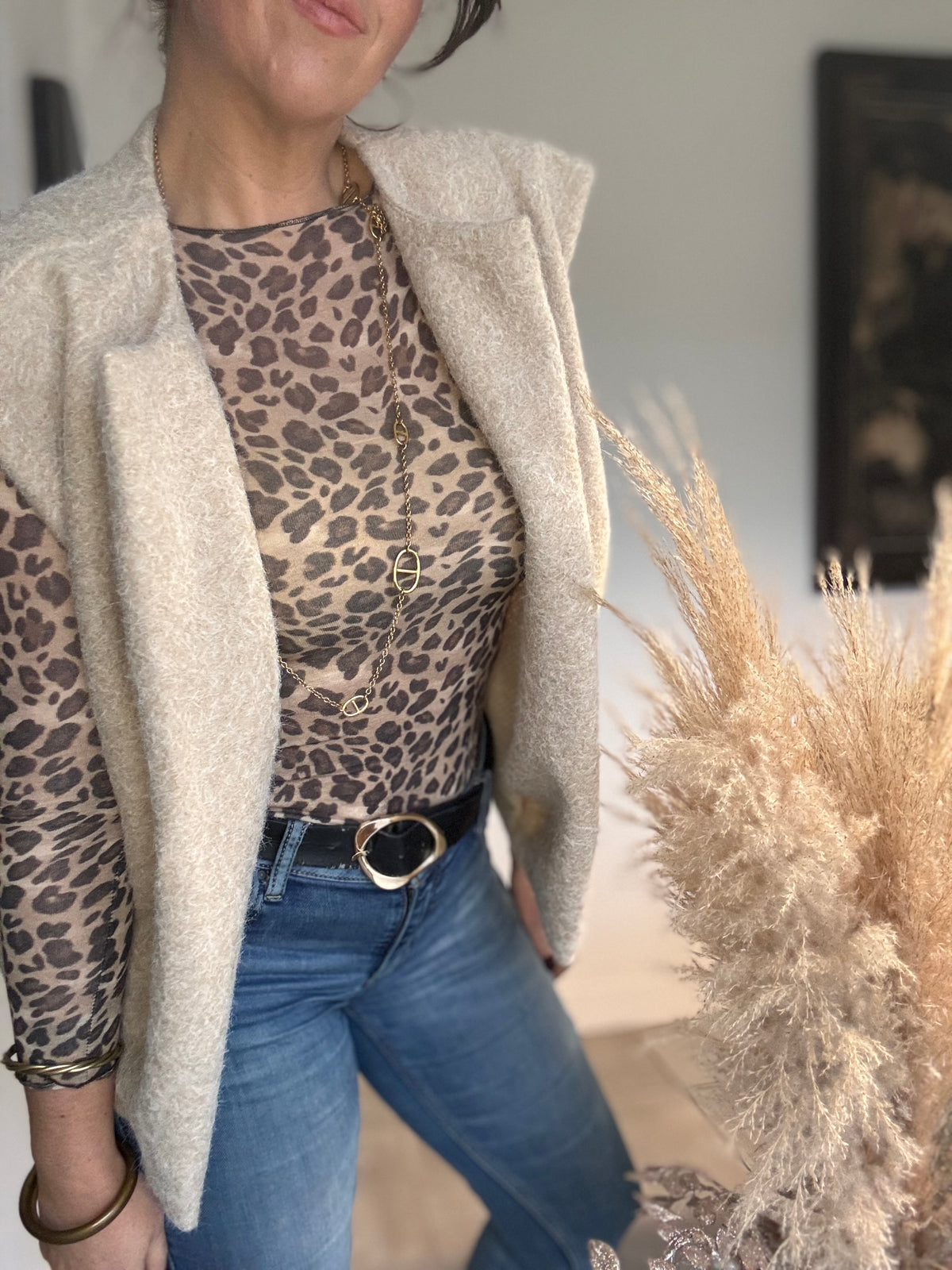 Gilet sans manches beige SEB