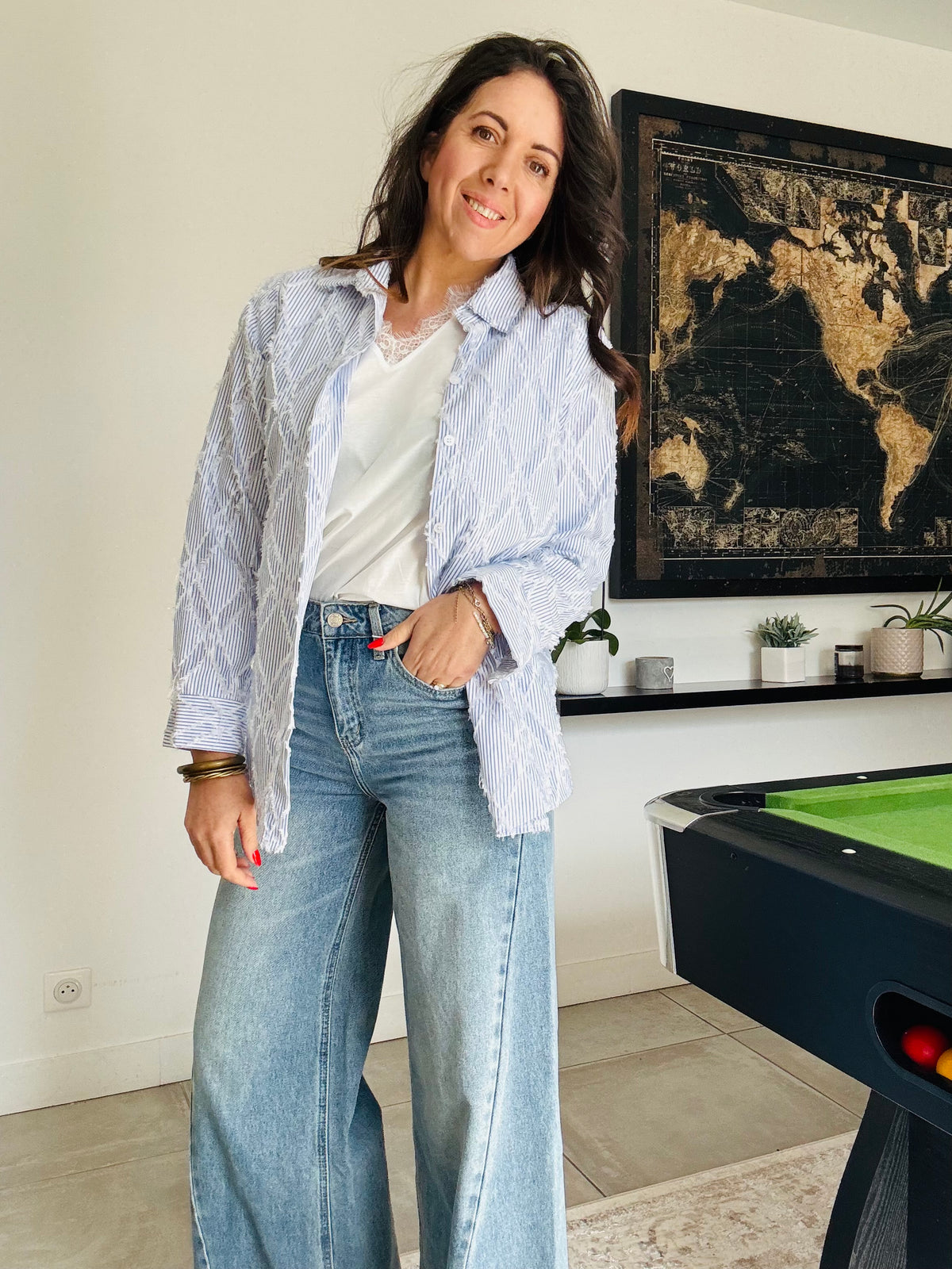 Chemise bleu ENZO