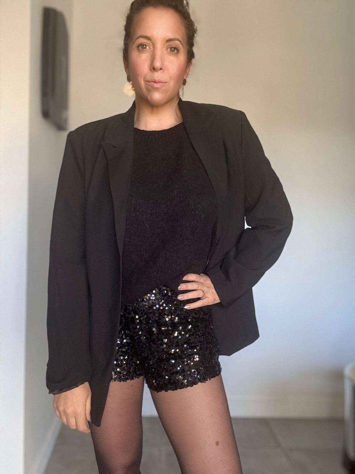 Blazer noire Laurette