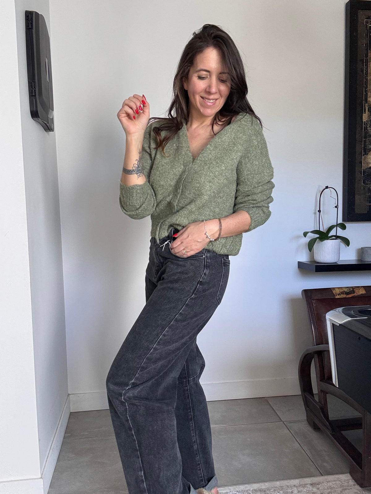 Gilet kaki LUNA