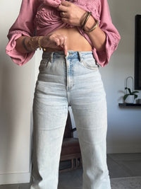 Jean wide legs