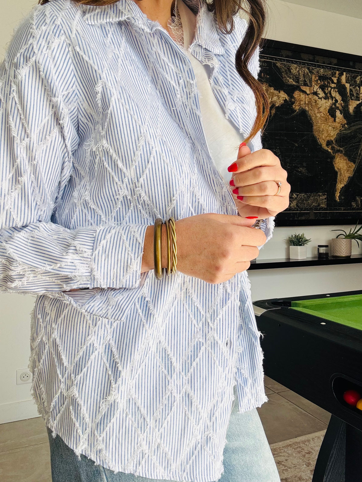 Chemise bleu ENZO