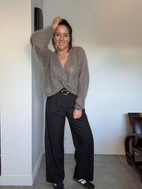 Pull taupe NEO
