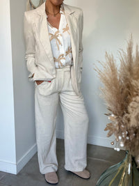 Veste SARAH lin écru