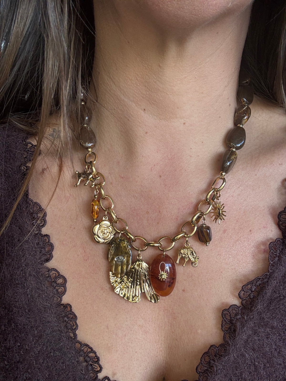 Colliers Lamballiw en acier inoxydable