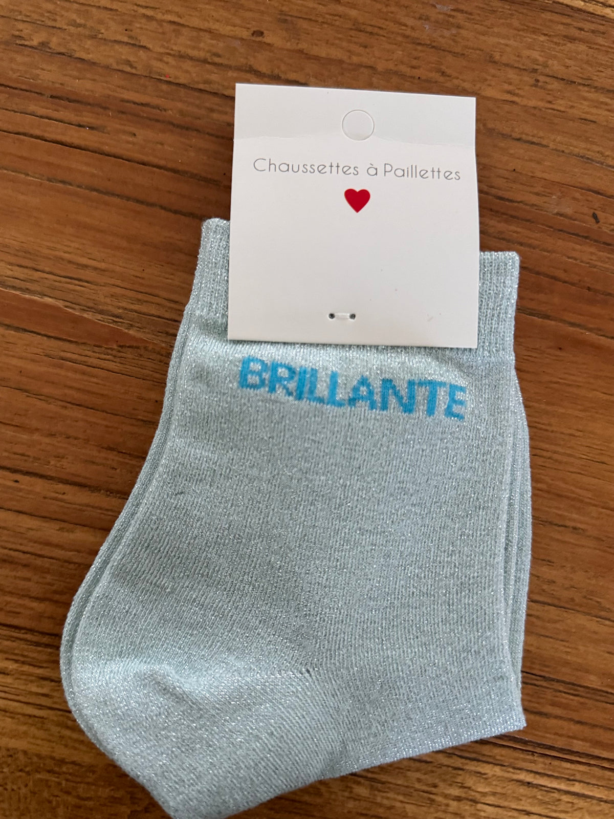 Chaussettes paillettes BRILLANTE