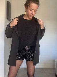 Blazer noire Laurette