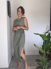 Robe kaki SAUVAGE