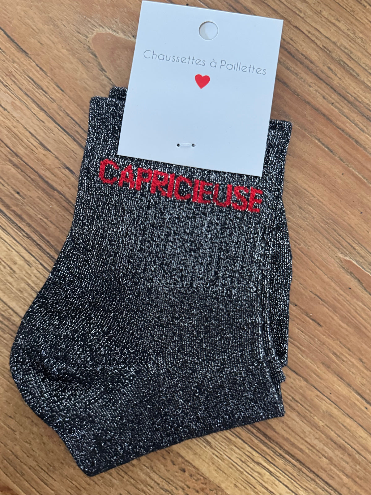 Chaussettes paillettes CAPRICIEUSE