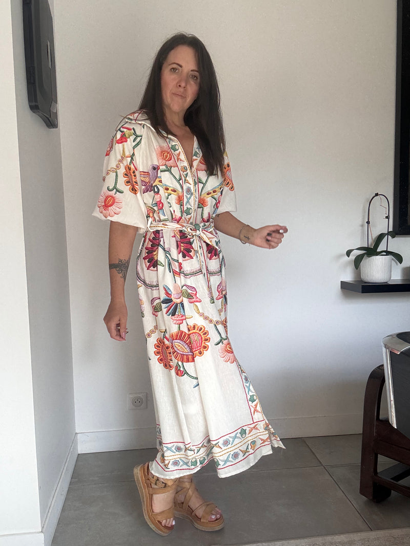 Robe manches courte ROSALIA