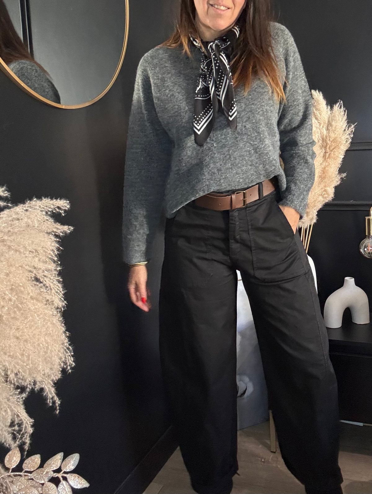 Pantalon noire MORGANE