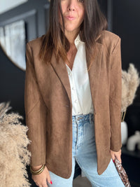 Veste blazer choco MILKA