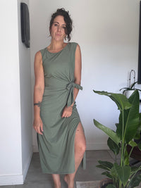 Robe kaki SAUVAGE