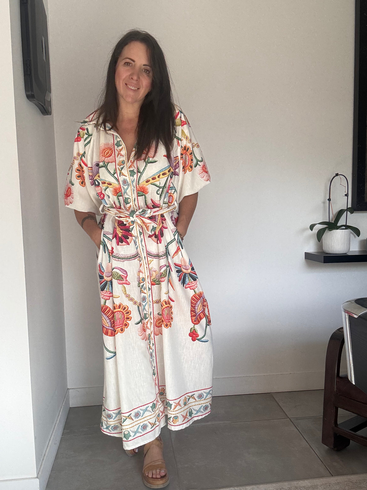 Robe manches courte ROSALIA