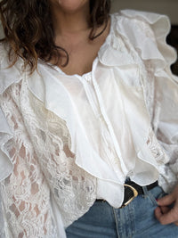 Blouse chic blanche DIANA