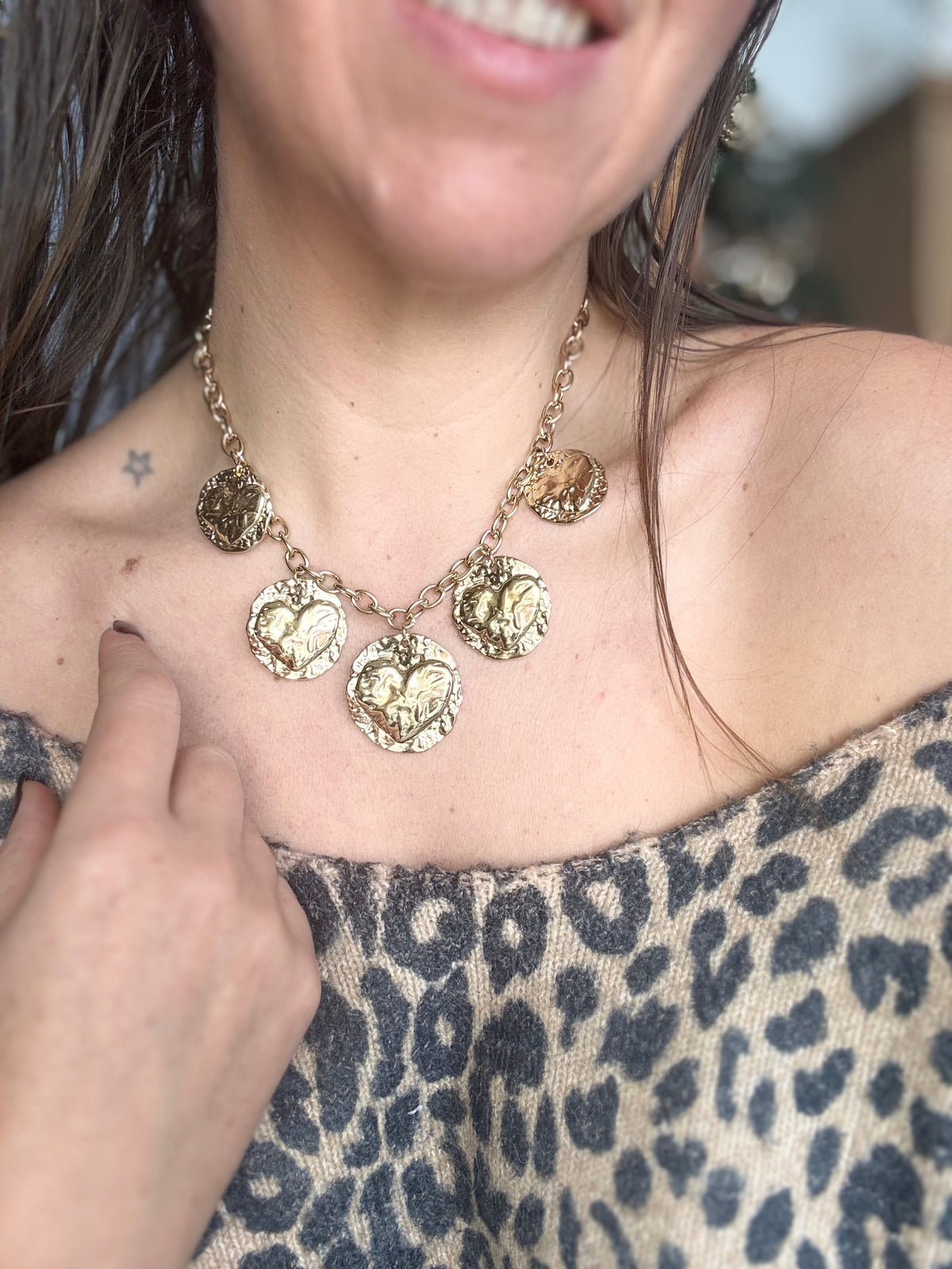 Collier en acier inoxydable LUNA