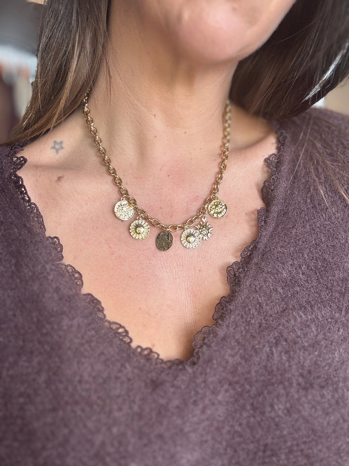 Collier Butina en acier inoxydable