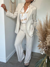 Veste SARAH lin écru