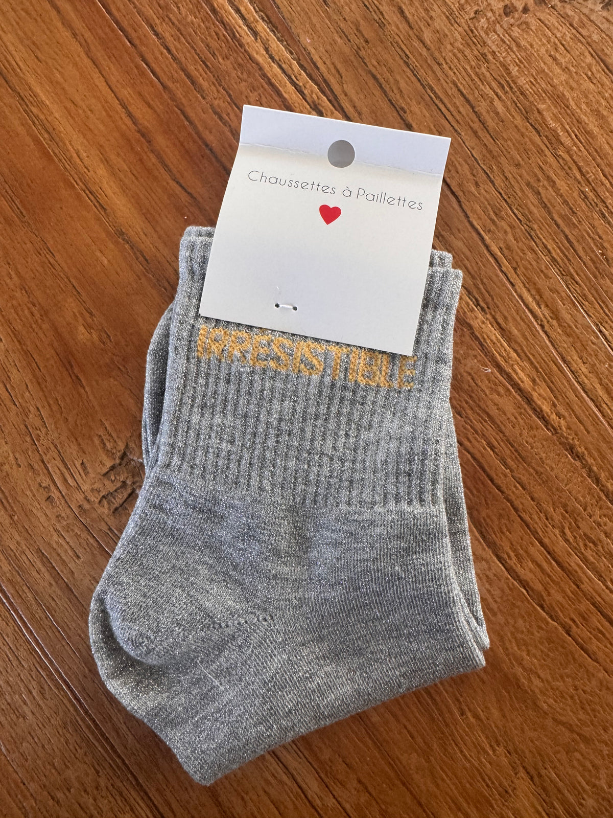 Chaussettes paillettes IRRÉSISTIBLE
