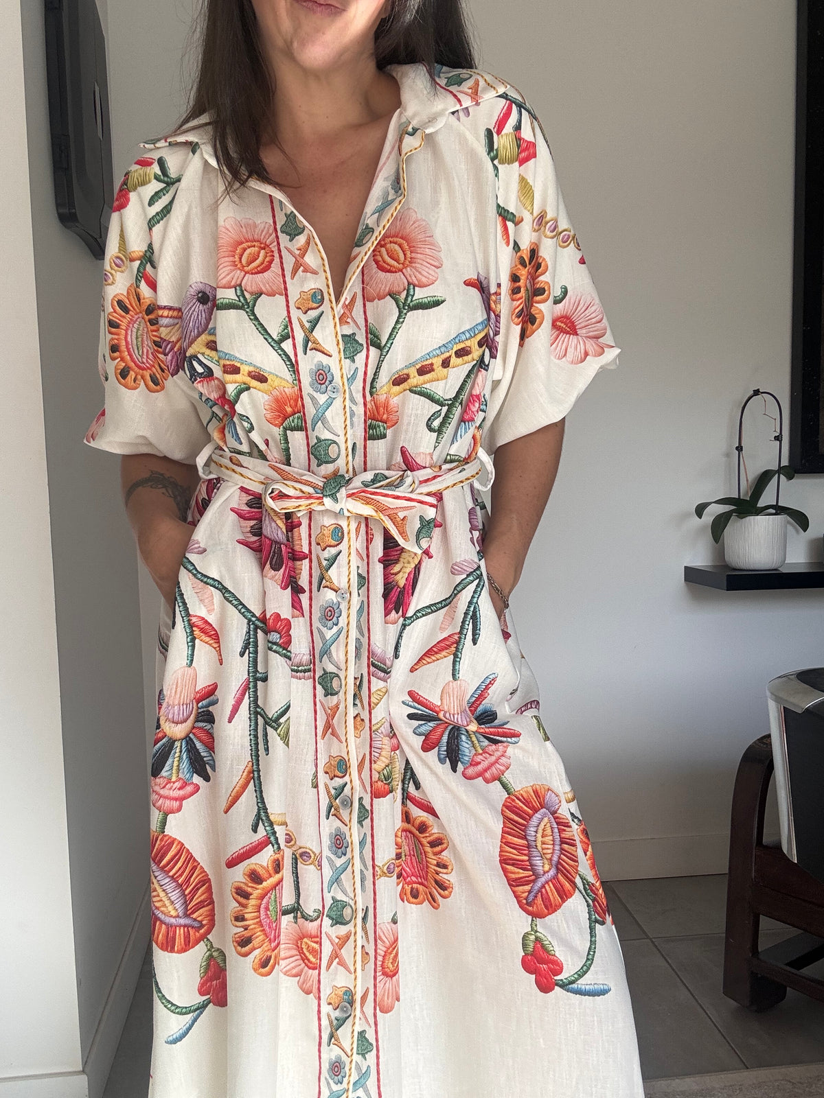 Robe manches courte ROSALIA