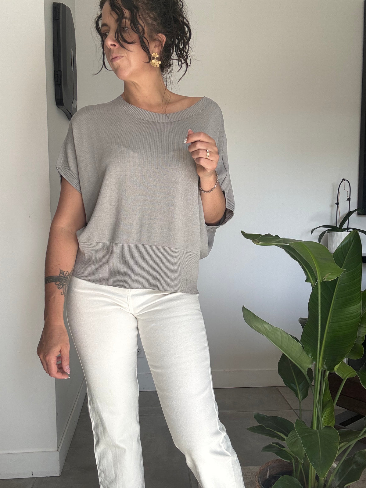 Top taupe ESCAPE