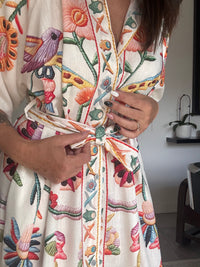 Robe manches courte ROSALIA