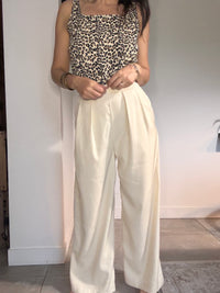 Pantalon beige VAN DER WOODSEN