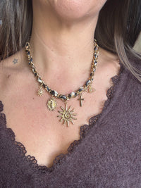 Collier en acier inoxydable LEO