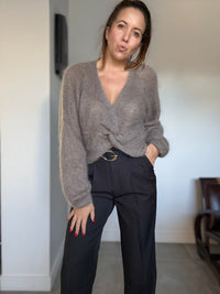 Pull taupe NEO