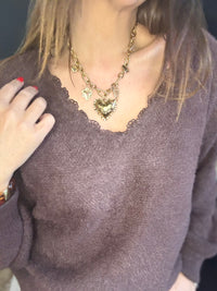 Collier Butinas en acier inoxydable