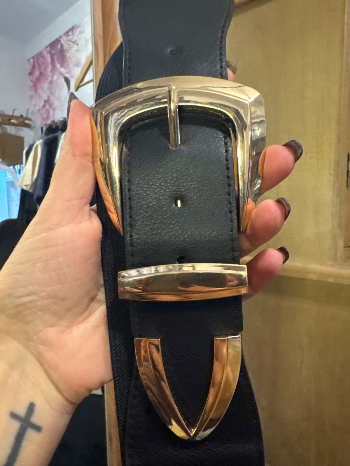 Ceinture élastique noire