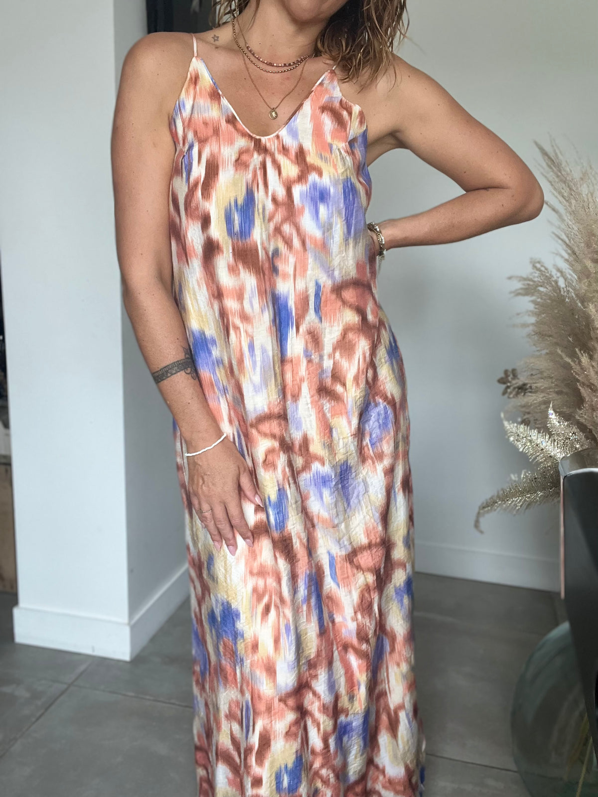 Robe à motifs LOUISIANE