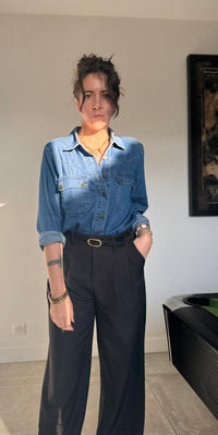 Pantalon fluide à pince KATE