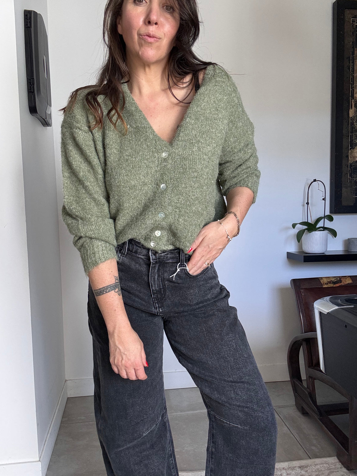 Gilet kaki LUNA