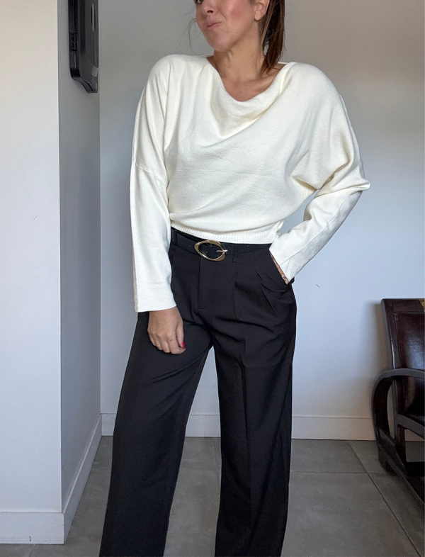 Pantalon fluide à pince KATE
