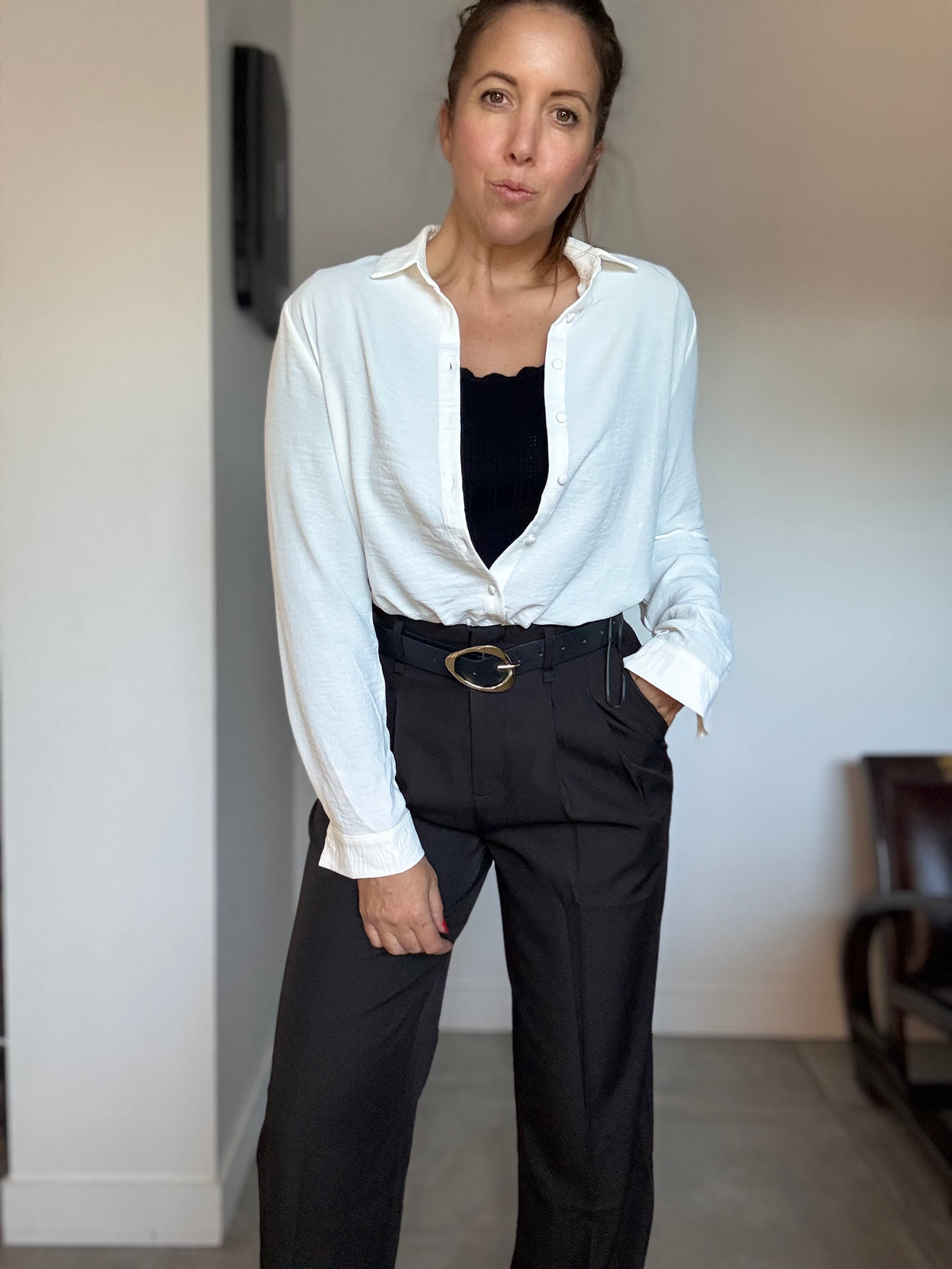 Chemise blanche AMBRE