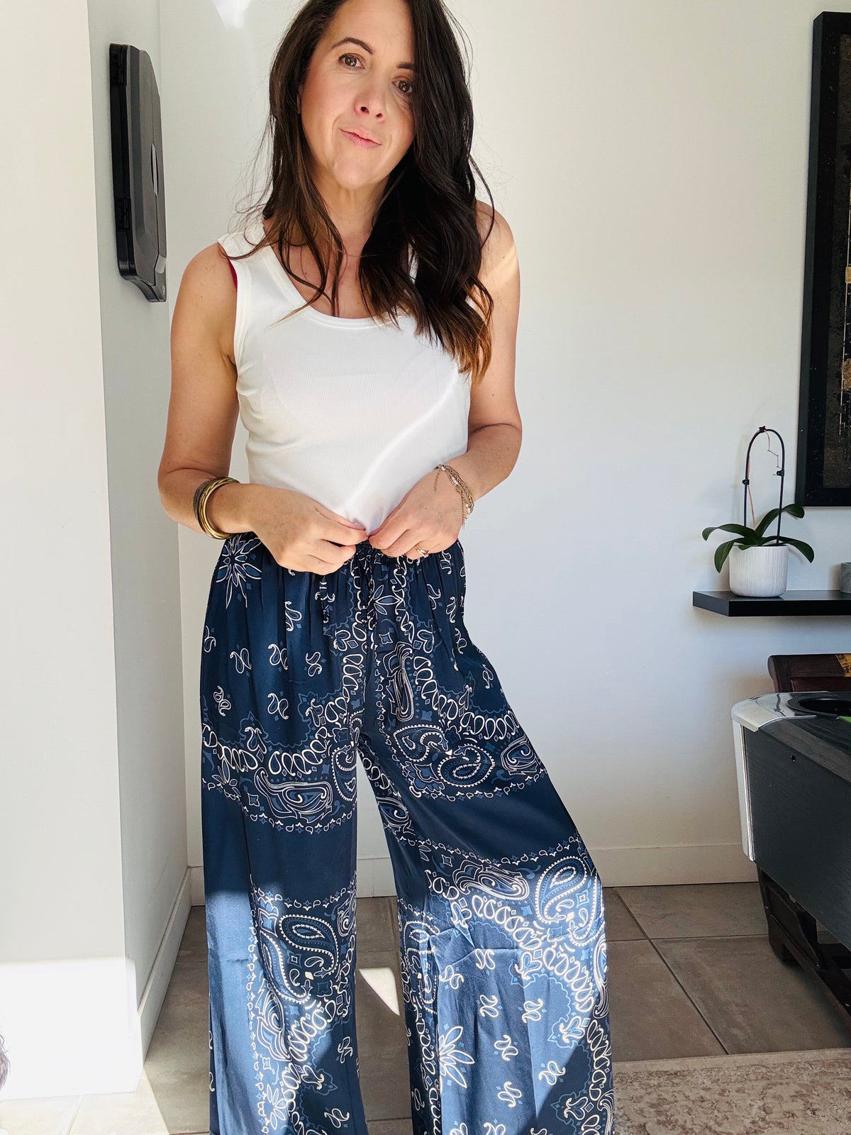 Pantalon bandana marine ENAEL